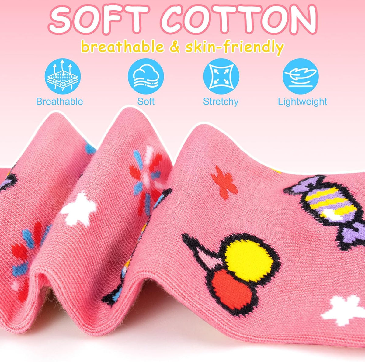 Shintrend Birthday Gifts for Girls 10-13 – Funny Socks for Tween Girls, Cute 10th 11th 12th 13th Birthday Present Gift Ideas