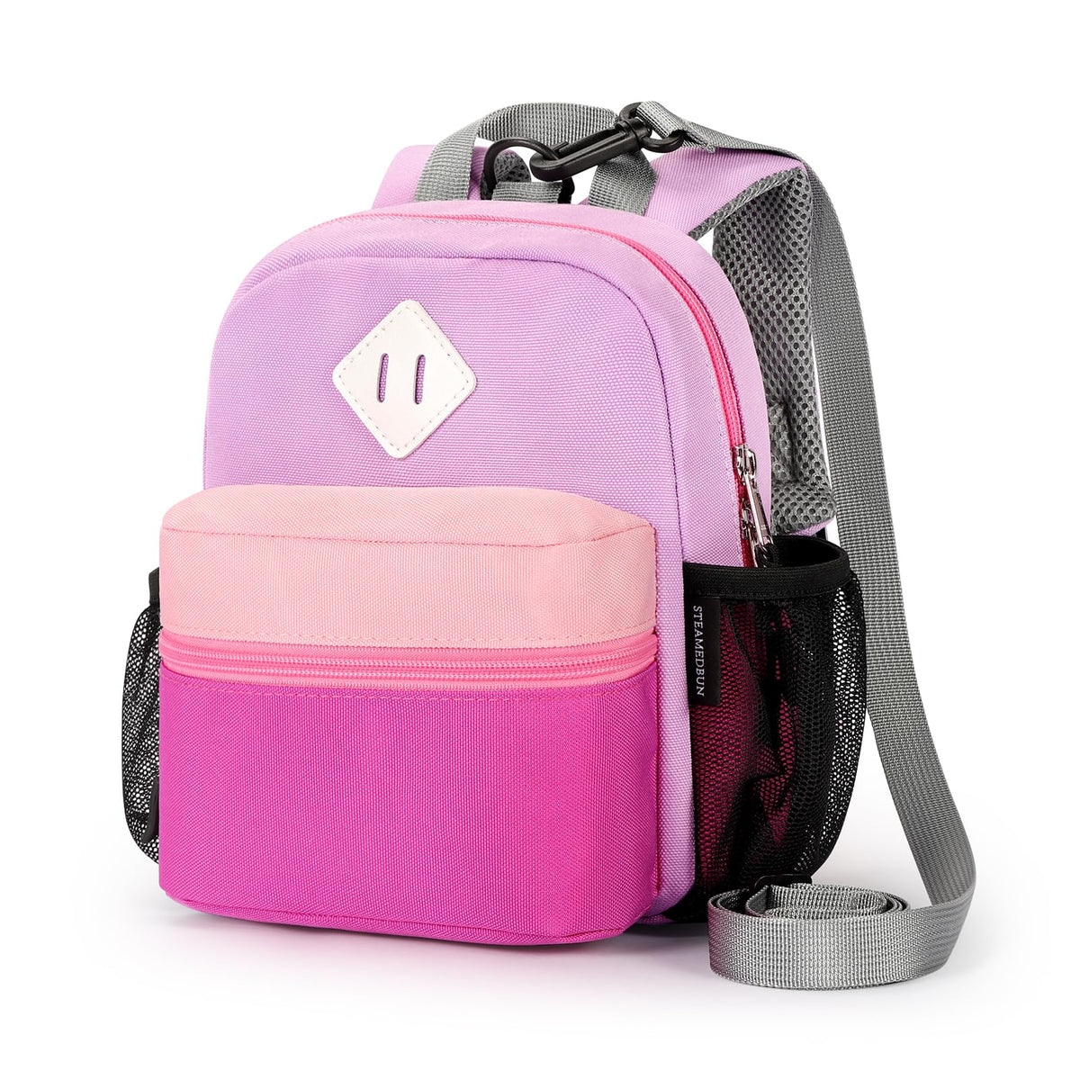 STEAMEDBUN Toddler Backpack for Boys 2-4,Kindergarten Backpack for Boys,Preschool Backpack,Mini