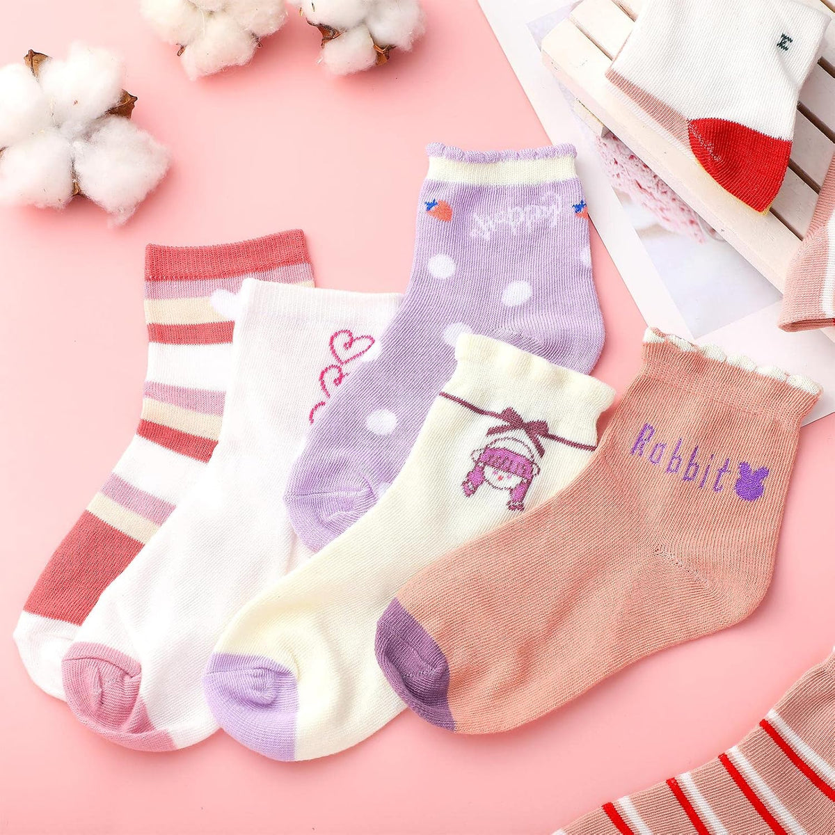 Bencailor 20 Pairs Girls Socks