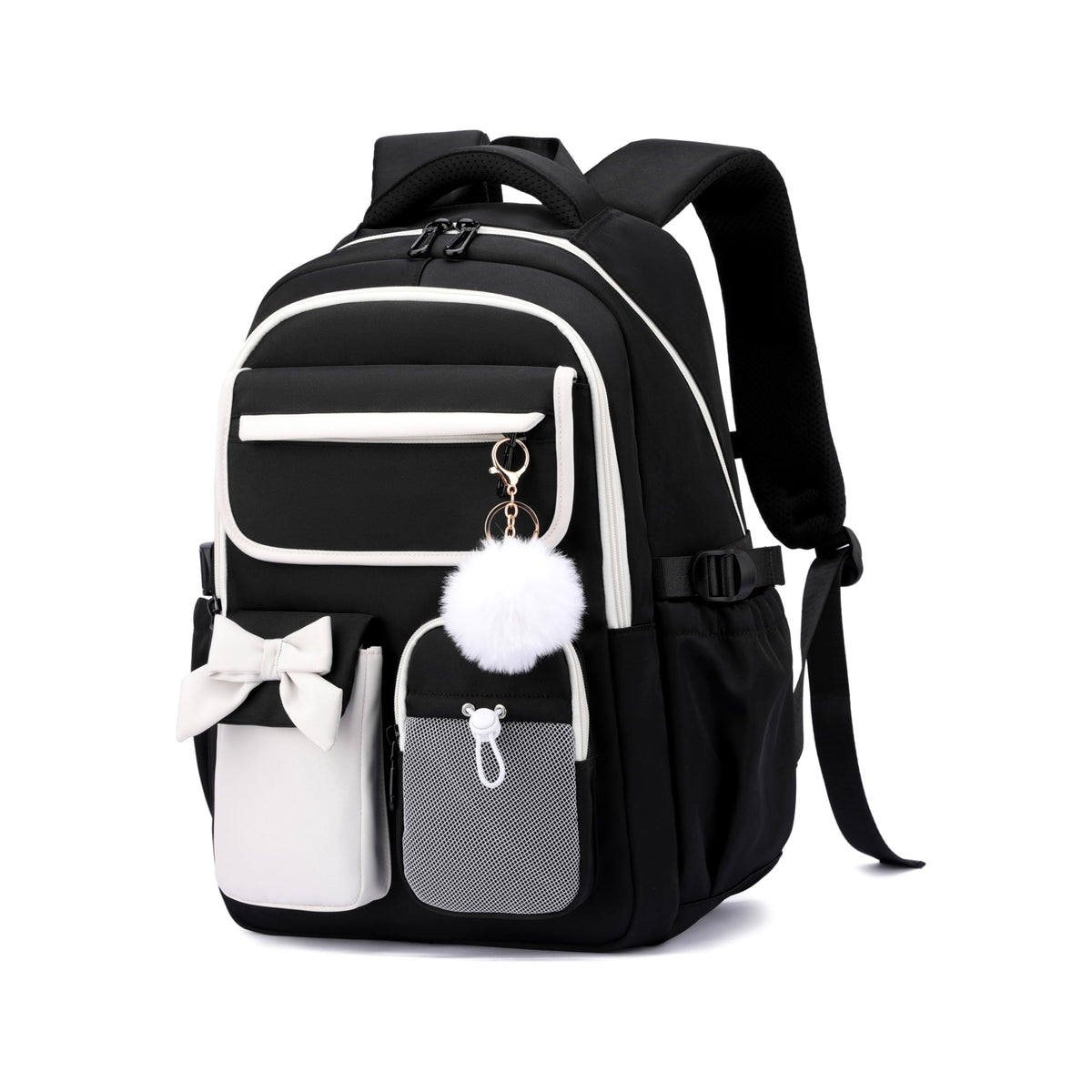 Girls Backpack School Bags Kids Elementary School Backpack for Girls Teens Cute Childrens Bookbags Casual Back Packs, Purple