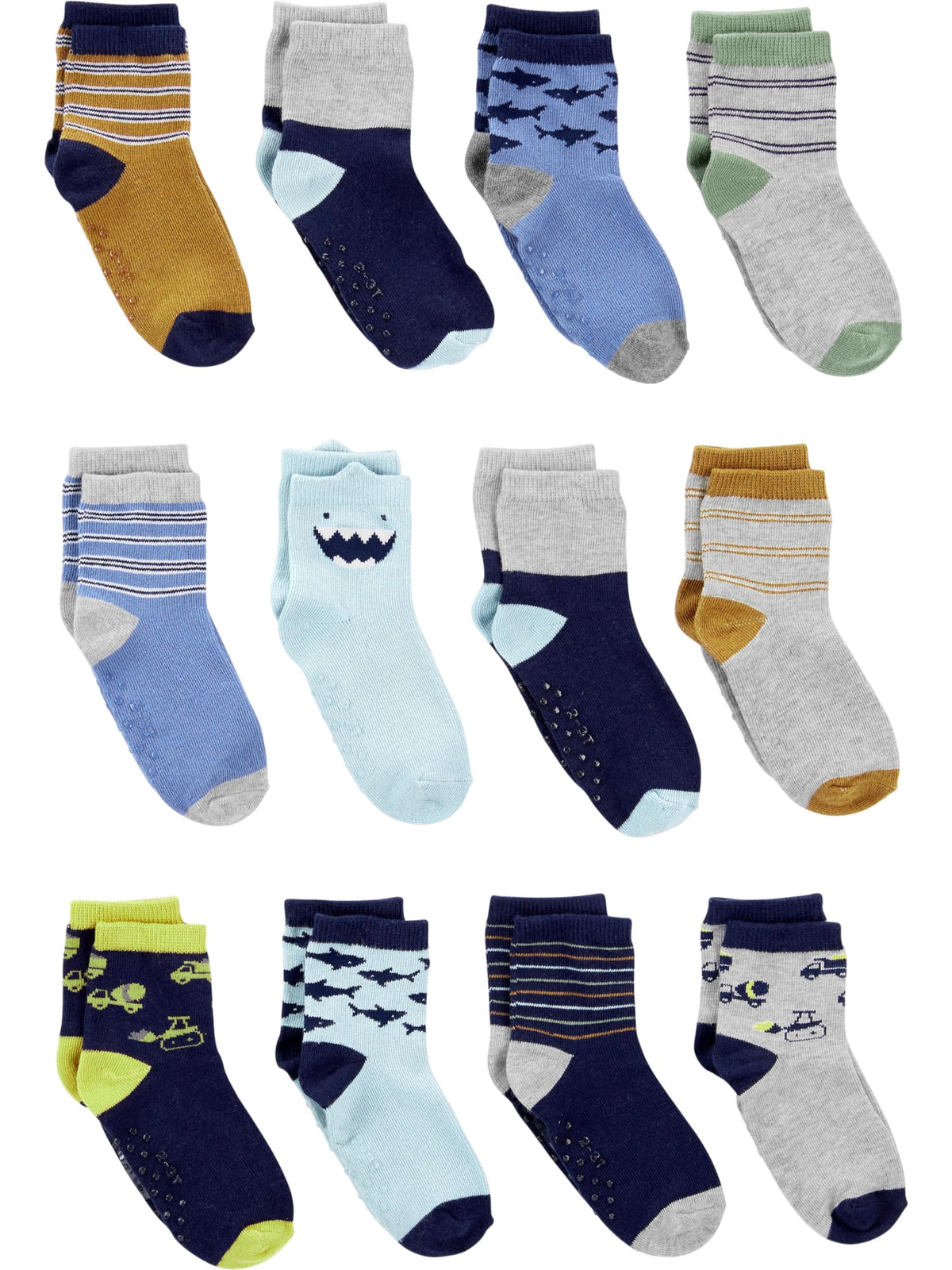 Simple Joys by Carter's baby-boys 12-pack Neutral Sock Low