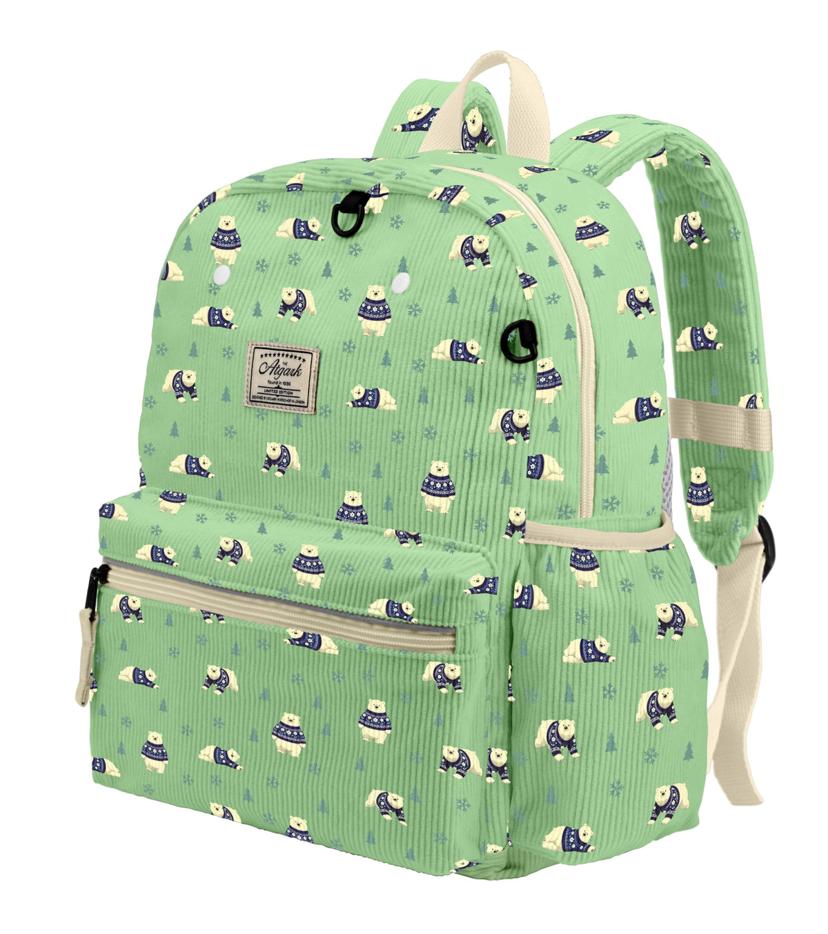 atgark Corduroy Toddler Backpack for Boys Girls Kids Preschool Backpacks