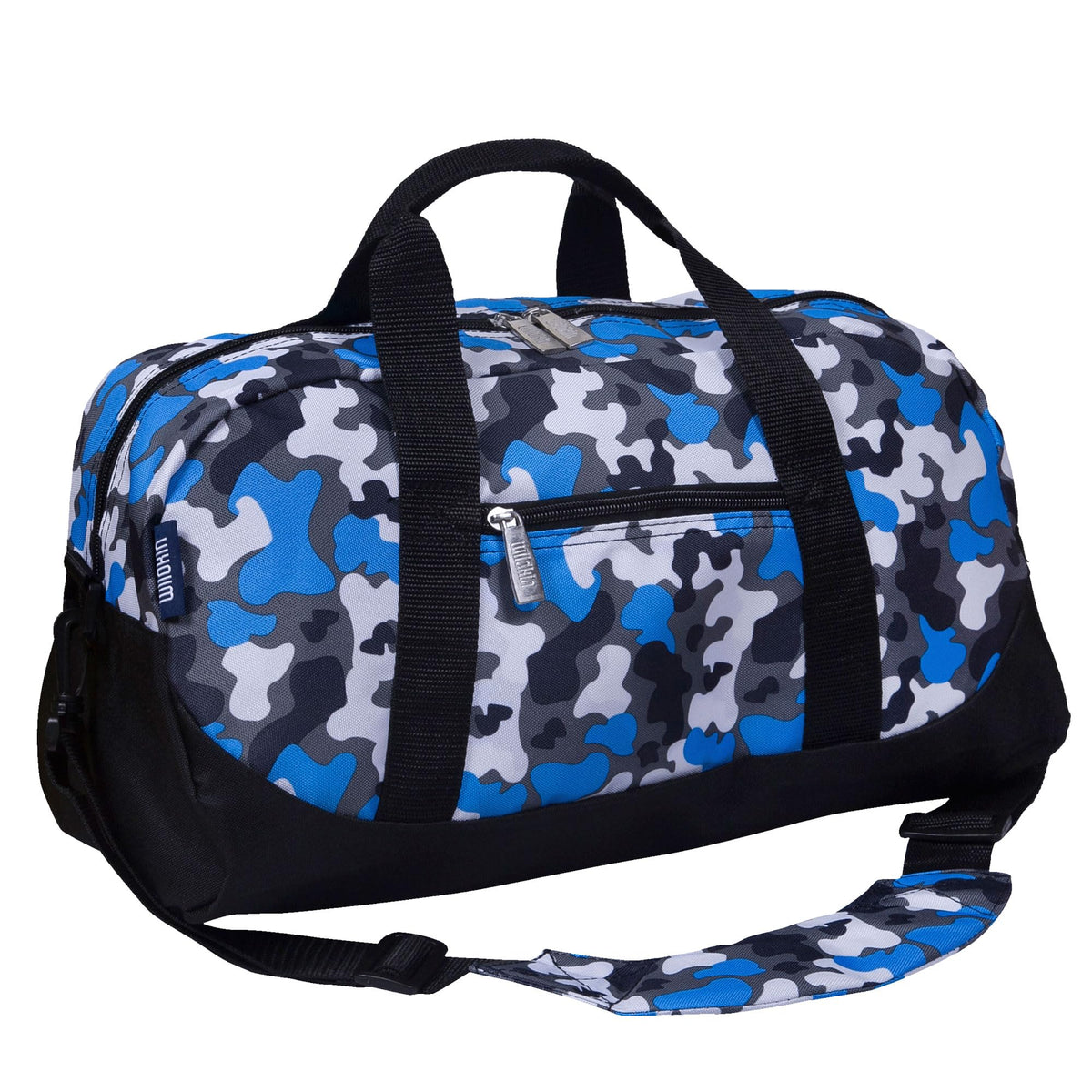 Wildkin Overnighter Duffel Bag for Kids, Trains, Planes, and Trucks