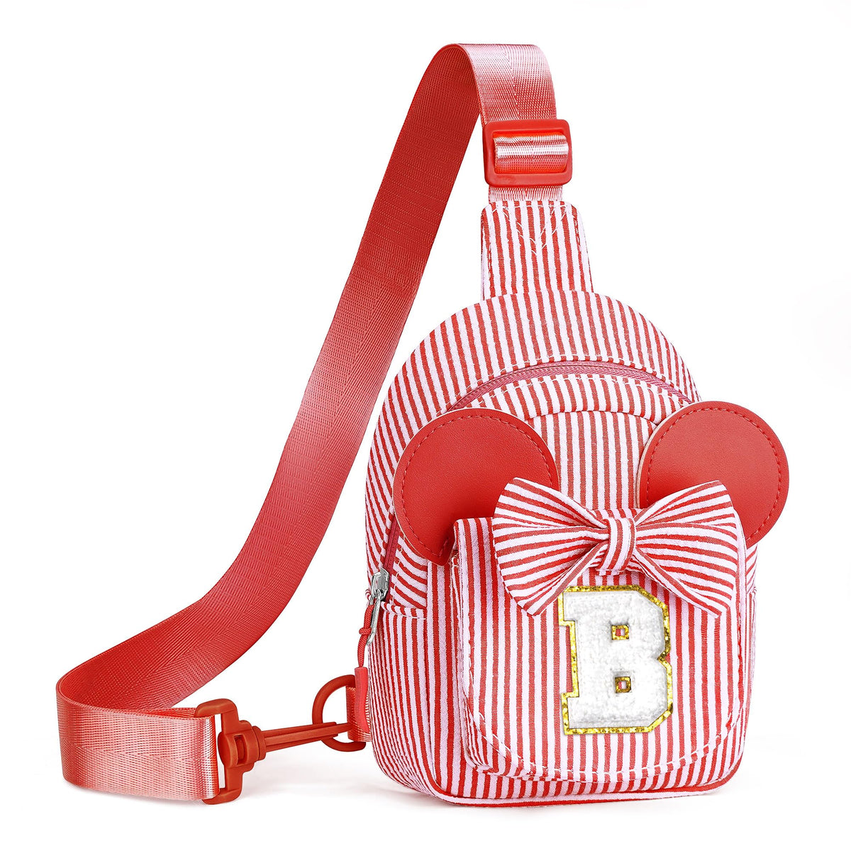 2 3 4 5 6 Year Old Girl Birthday Gift for Girls Sling Bag, Pink A