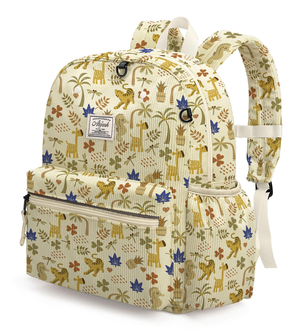 atgark Corduroy Toddler Backpack for Boys Girls Kids Preschool Backpacks