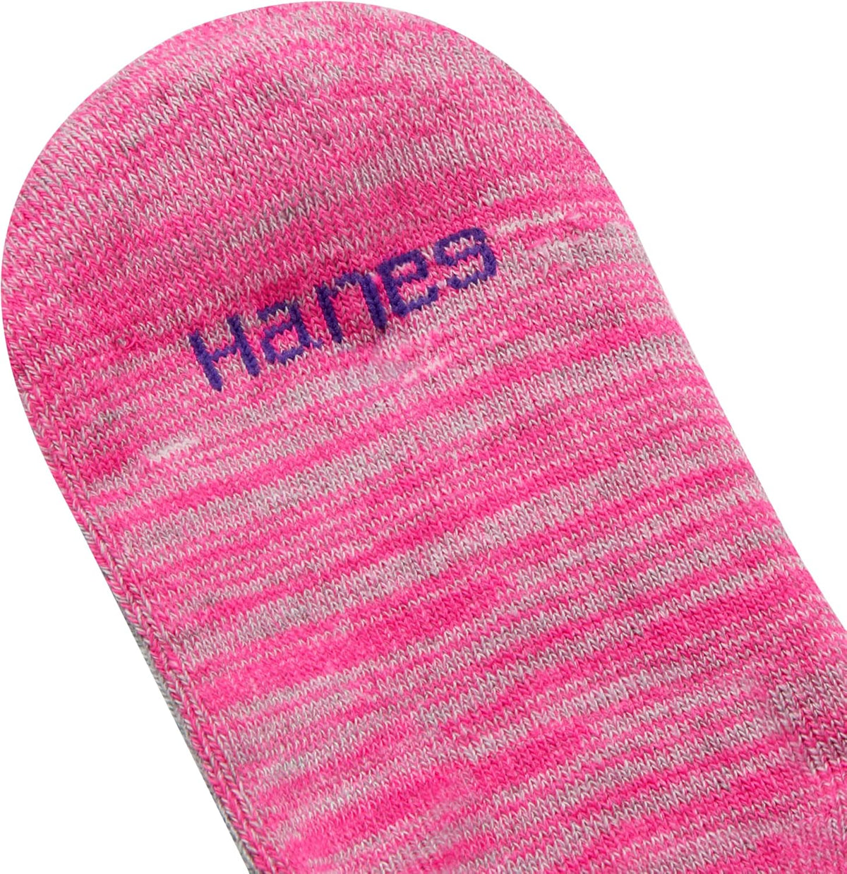 Hanes Girls' No-Show Socks Pack, 14-Pack, Cool Comfort Moisture-Wicking Lightweight Sports Sock for Girls